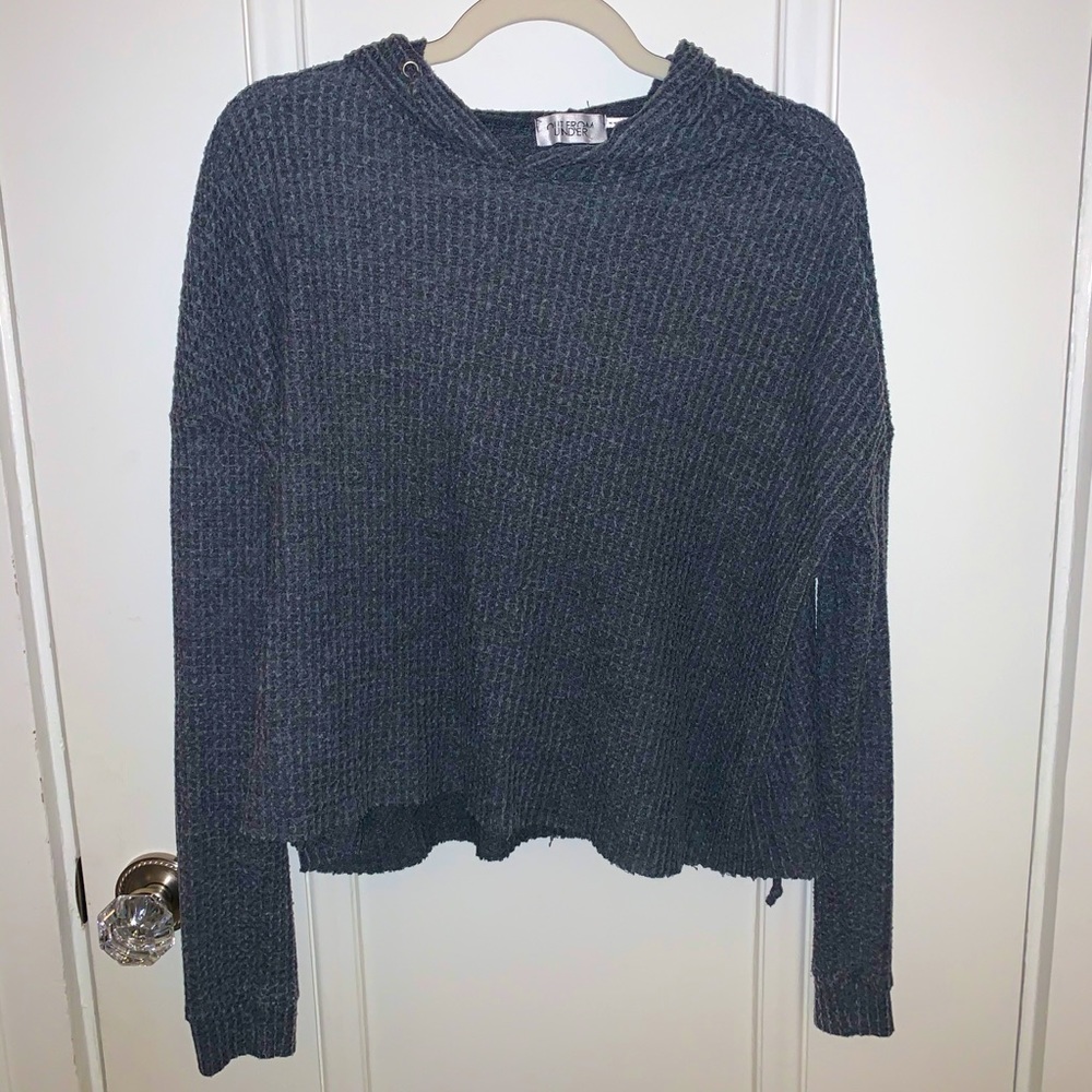 Free People Cropped Sweater